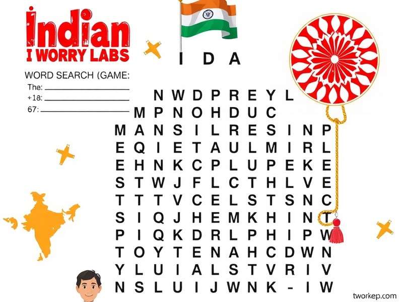 वर्ड सर्च प्रिंटेबल पीडीएफ का विस्तृत संग्रह - हिंदी और अंग्रेजी में