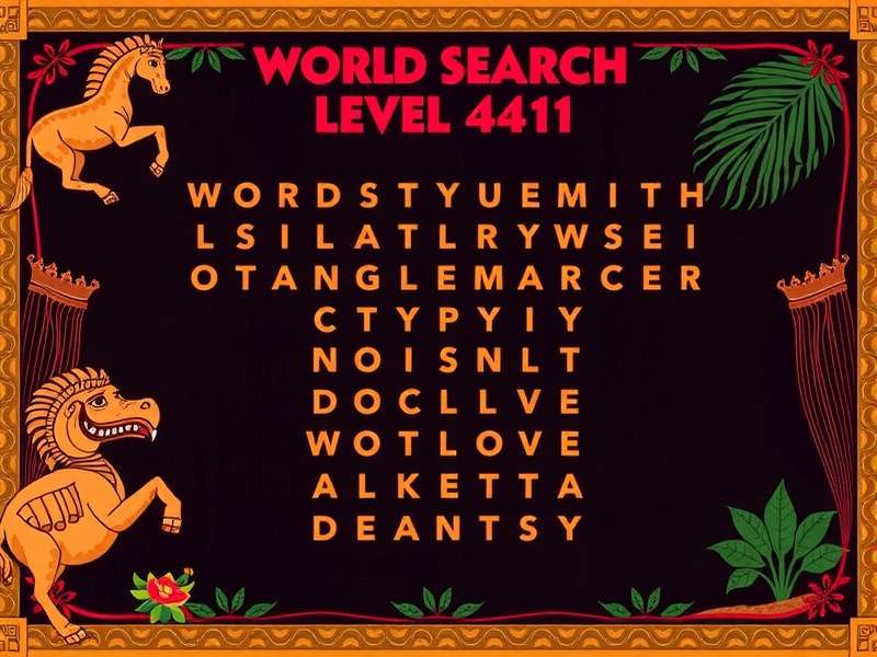 वर्ड सर्च एक्सप्लोरर लेवल 41 पहेली ग्रिड स्क्रीनशॉट