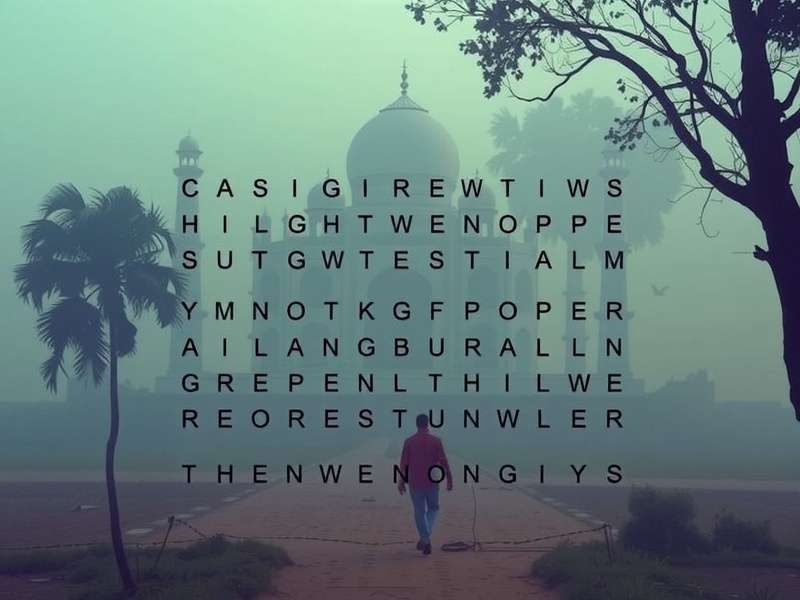 हिंदी वर्ड सर्च पज़ल उदाहरण - ग्रिड में छुपे शब्द ढूंढना