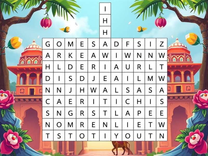 हिंदी में शब्द खोज पहेली निर्माता का स्क्रीनशॉट