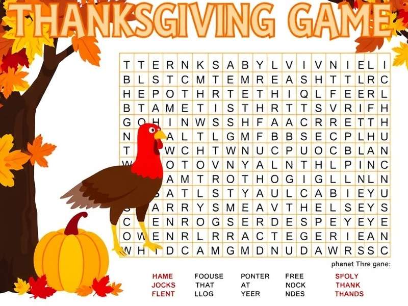 धन्यवाद वर्ड सर्च पहेली का रंगीन चित्र