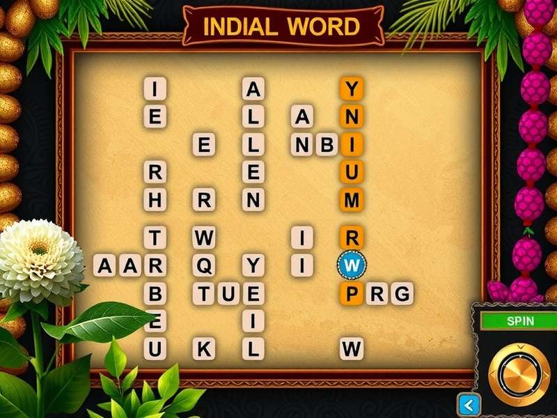 एक व्यक्ति टैबलेट पर वर्ड सर्च ASMR गेम खेलते हुए, शांत वातावरण में