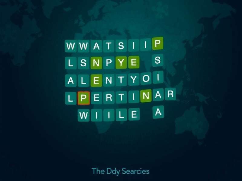 Word Search AI का इंटरफ़ेस दिखाता हुई छवि