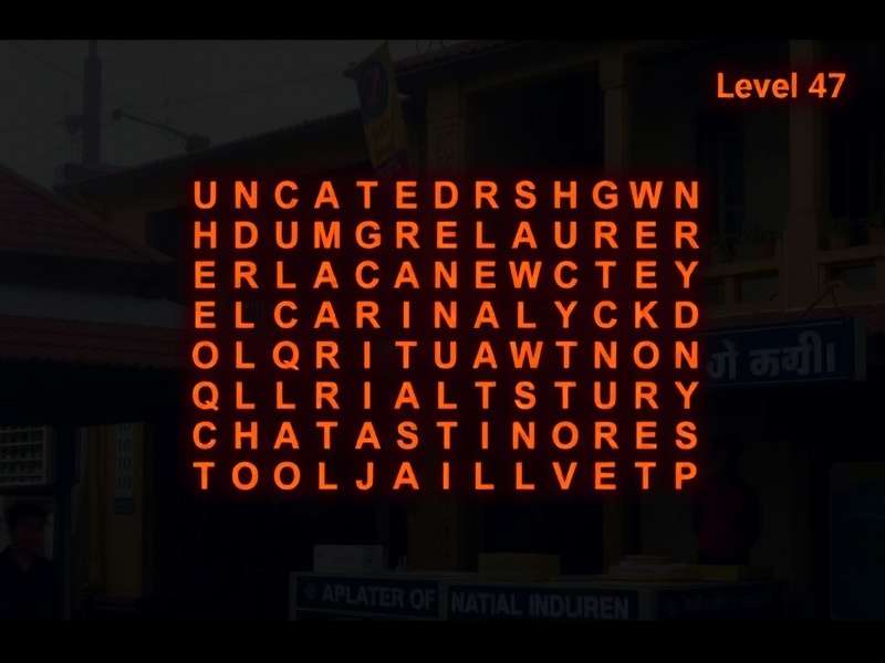 word search explorer level 47 पहेली का दृश्य