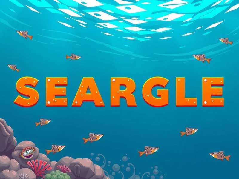 Word Search Sea Game का गेमप्ले स्क्रीनशॉट