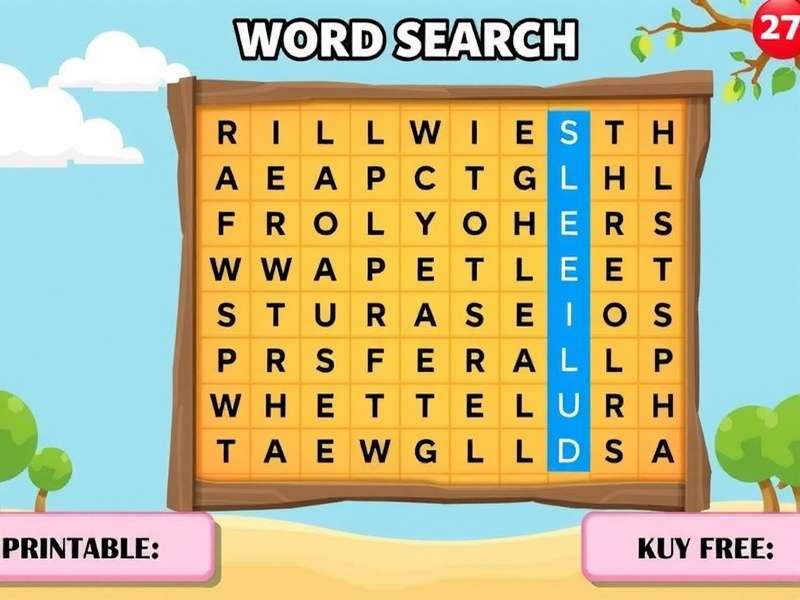 A person holding printed word search puzzles and a pen