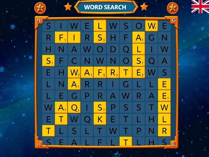 Screenshot of the Word Search Creator tool interface showing custom puzzle options