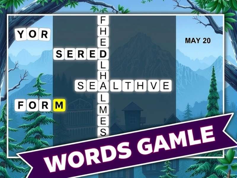 Colorful Word Search Puzzle grid with Indian themes