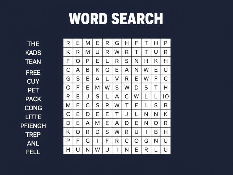 Indian children solving printable word search puzzles in classroom