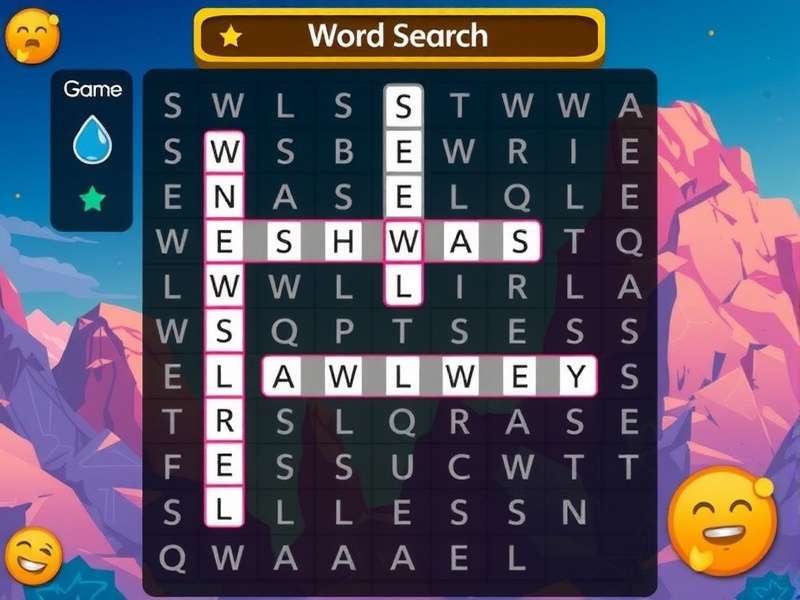 A diverse group of people in India engaging with word search puzzles on tablets, paper, and phones