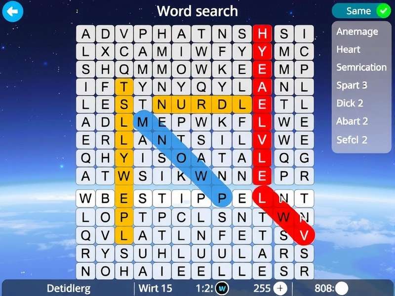 Diverse group of Indian students solving word search puzzles together