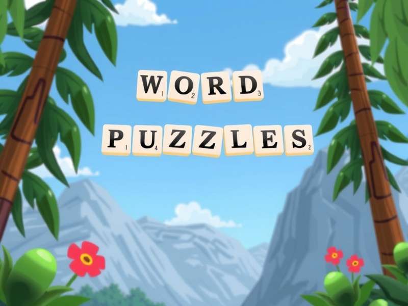 Word Puzzle Game board with Indian cultural elements