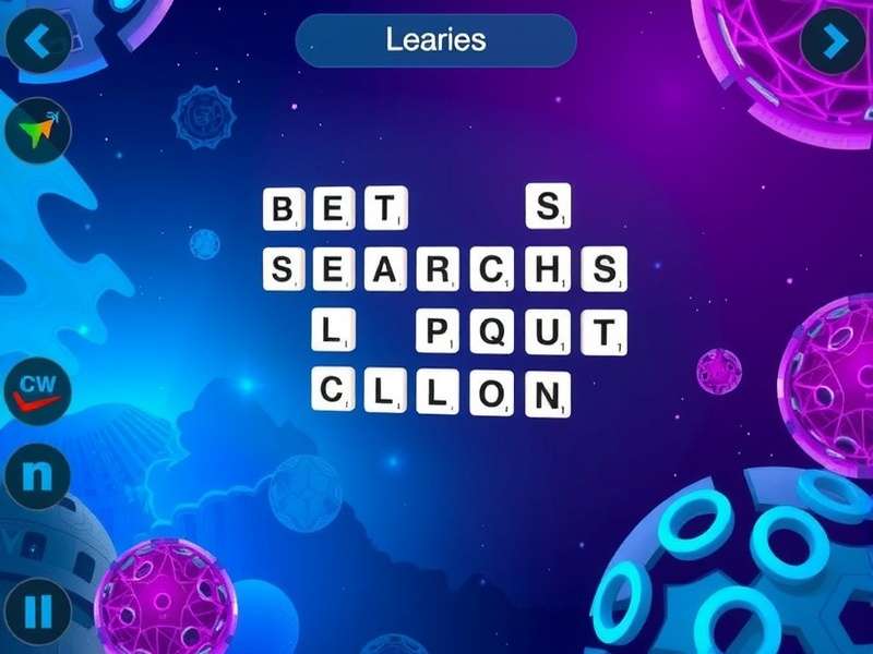 Woman playing Word Search on laptop at home in India