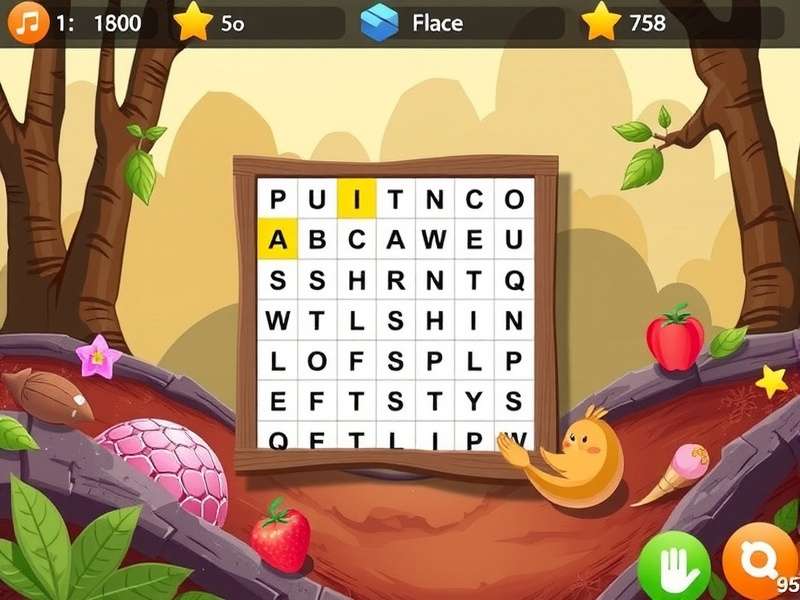 Word Search Game - Ultimate Puzzle Guide for India featuring colorful letter grid and puzzle elements