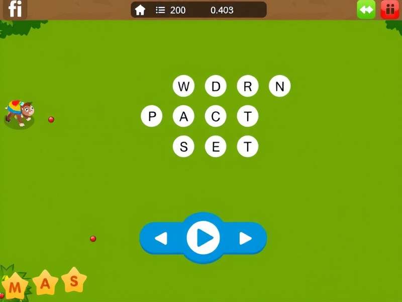 Play Simple Word Search Explorer – Fun word puzzle game interface